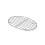 FOX RUN - 57213 FOX RUN RUNCO OVEL OVAL RACK/RECURSO 11,25 x 8,25 x 0,5 polegadas Metallic 2