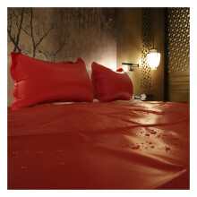 Lenzuola impermeabili zishine con cuscino gonfiabile per spa con massaggio agli oli essenziali Queen 83x67 pollici