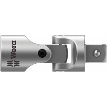 Wera - 5003528001 Zyklop 8795 A Giunto cardanico Attacco quadro 1/4"""""""" Testa x 35,5 mm Giunto cardanico