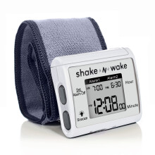 Tech Tools Vibrationswecker - Shake N Wake - Lautlose Alarmuhr - mit Doppelalarm
