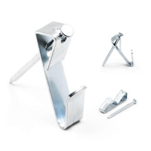 Bilderaufhngehaken 30 lb  Professionelle Bilderaufhnger fr Trockenbau mit Wandngeln  100er-Pack
