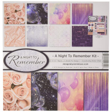 Reminisce (REMBC) A Night to Remember -Scrapbook-Sammelset, mehrfarbige Palette, 30,5 x 30,5 cm