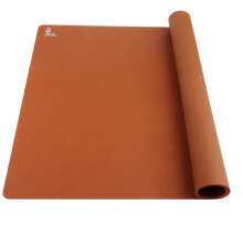 Super Kitchen Food Grade siliconen extra grote gebakmat bakmat 23,4 bij 15,6 inch chocolade