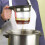 Gravy Fat Separator  With Bottom Release Strainer 1L Grease Separator Cup  Fat Skimmer for Cooking 5