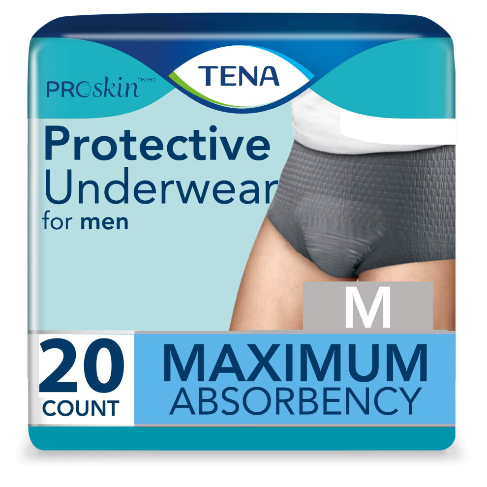 Tena Proskin Beschermend Incontinentie Ondergoed Voor Mannen Matige Absorberende Small/Medium 20 Stuks-image
