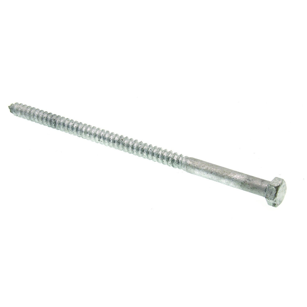 Prime-Line 9056655 Hex Lag Screws  3/8 In. X 8 In.  A307 Grade A Hot Dip Galvanized Steel (10 Pack)-image-OPC-PGG7Z9F-NEW