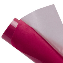 Folhas de vinil HTV flocadas de vinil de transferncia de calor rosa HOHOFILM 20 """" x 12 """" para passar a ferro para roupas de camiseta