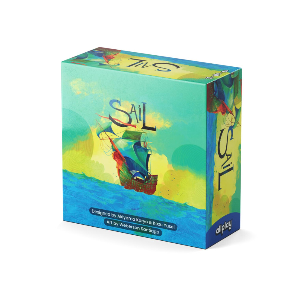 Allplay Sail Card Game – Cooperative Two-Player Trick-Taking Adventure, Navigate The High Seas And Defeat The Kraken, Ages 11+-image