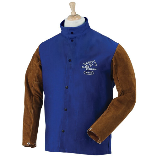 Revco FRB9-30C/BS-L Μαύρος Σταύλος Υβριδικό Σακάκι, 9 oz., Μεγέθους Large, Βασιλικό Μπλε/Καφέ