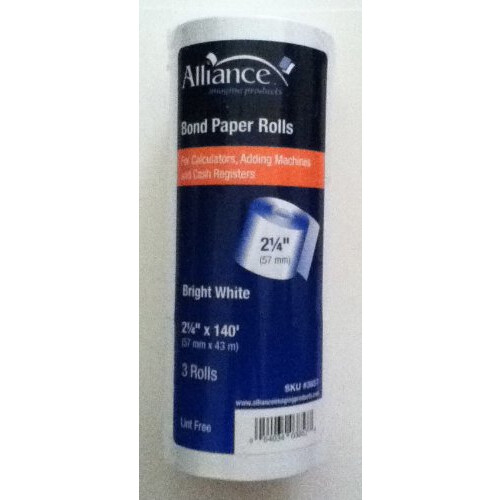 10 Rouleaux Papier Non Thermique 57x70x12mm Pour Caisses Enregistreuses Et Calculatrices - Bobines Comptables
