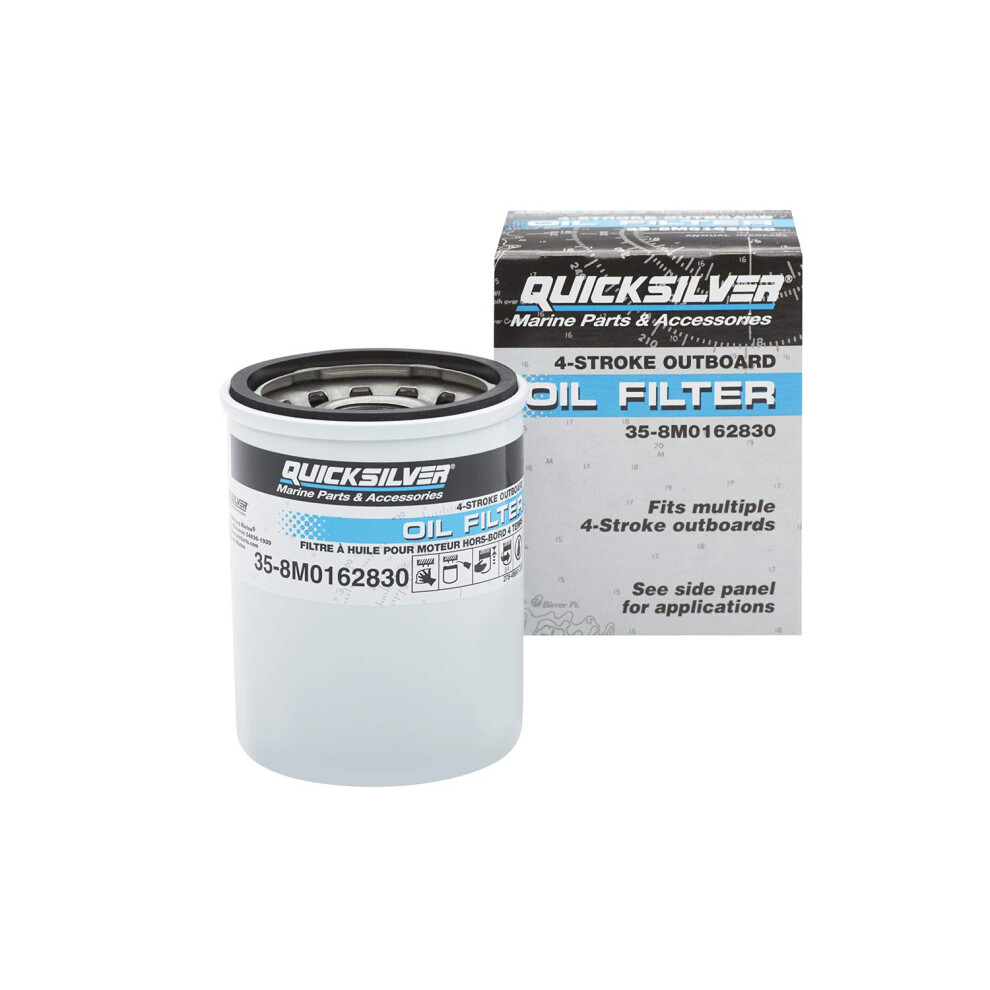 Filtre     huile Quicksilver by Mercury Marine 8M0162830 pour moteurs hors-bord 4 temps Mercury et Mariner de 25     115 ch