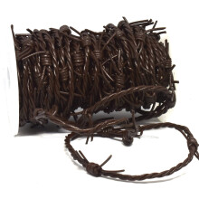 Hned    umel    ostnat    dr   t, 3-pramenn    opleten    okr   hly ko   en    povraz s priemerom 1,8 mm, 10 metrov (32,8 stopy) od Greek Crafts