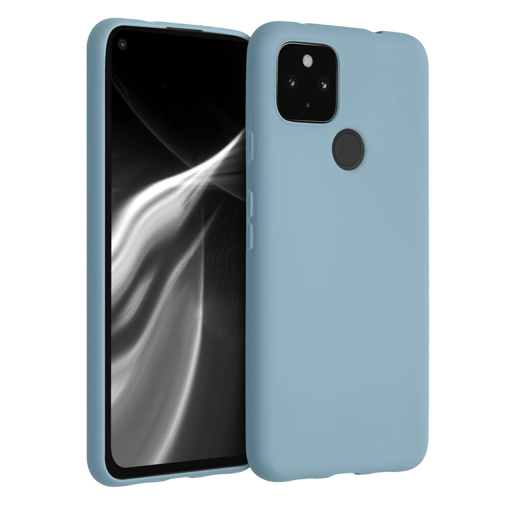 Kwmobile Case Compatible With Google Pixel 4A 5G Case - Soft Slim Protective Tpu Silicone Cover - Black 4063004220436