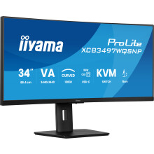 iiyama ProLite XCB3497WQSNP-B1 - LED monitor - curved - 34" - HDR
