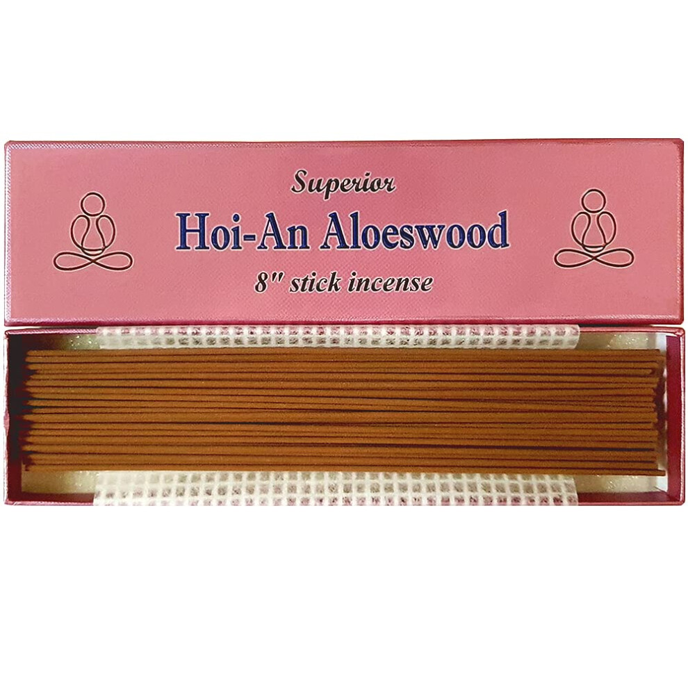 [Bosen_] Vietnamese Hoi-An (Jinko) Aloeswood Van Superieure Kwaliteit - 8"""""""" Wierookstokjes - 100% Natuurlijk - G055Sr-image