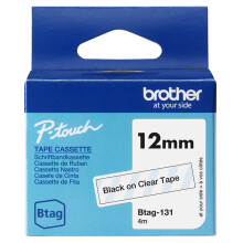 Brother BTAG-131 - label tape - 1 cassette(s) - Roll (1.2 cm x 4 m)