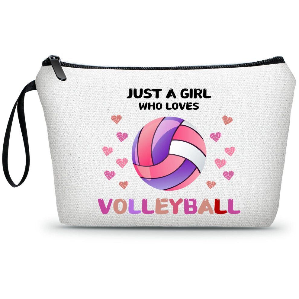 Ariosey Volleyball Gifts For Teen Girls - Makeup Bag & Stuff For Team Birthday Gifts For Female Friends