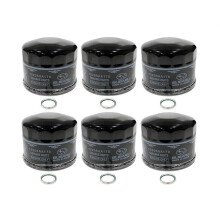 Set di 6 filtri olio Subaru con guarnizioni anti-schiacciamento per WRX BRZ 2015-2024 - 15208AA170 e 803916010 - OEM originale