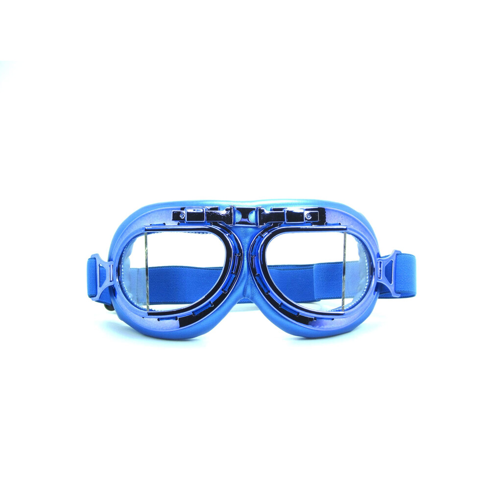 Crg Sports Motorcycle Goggle Aviator Pilot Style Cruiser Scooter Motocross Goggles For Man Woman Adult 632030936686