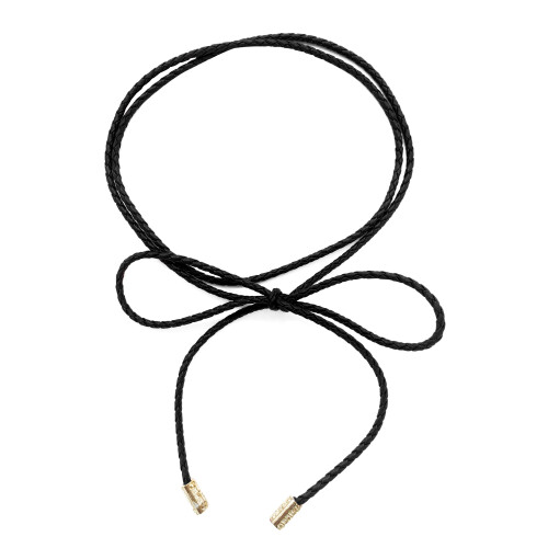 TeeYee PU Leather Knitted Waist String Belt/Rope/Chain Boho Wrap Skinny Belt TeeYee Exotic Women Waist Belt/Rope/Chain with Tassel and  main image 4
