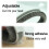 Vedao autoadesiva para remoo de intempries de pilha para janelas deslizantes e molduras de portas 16,5 ps x 11/32 polegadas cinza 5