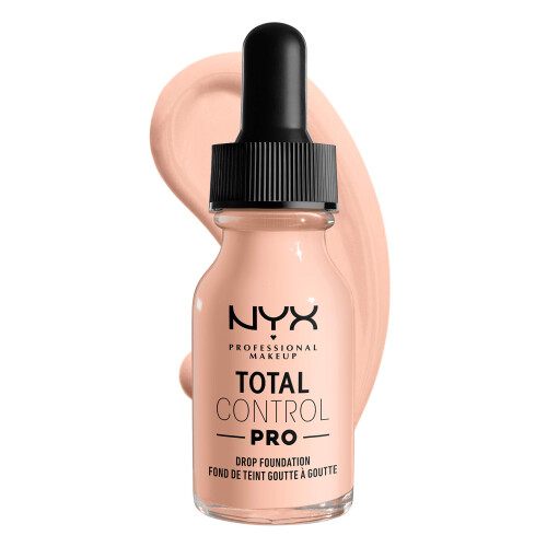 NYX Professional Makeup NYX PROFESSIONAL MAKEUP Total Control Pro Drop Foundation  Skin-True Buildable Coverage - Light Porcelain