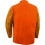 Steiner 1250-M 30-Inch Jacket, Weldlite Plus Φλόγα Ανθεκτικό Κόκκινο, Καφέ Δέρμα Μανίκια, Medium 2