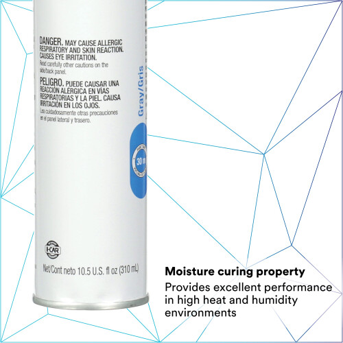 3M 3M Σφραγιστικό Σχισμών Urethane, 08362, Γκρι, Υψηλή Στερεότητα, Μόνιμα Ευέλικτο, 310 mL/10.5 fl oz 2