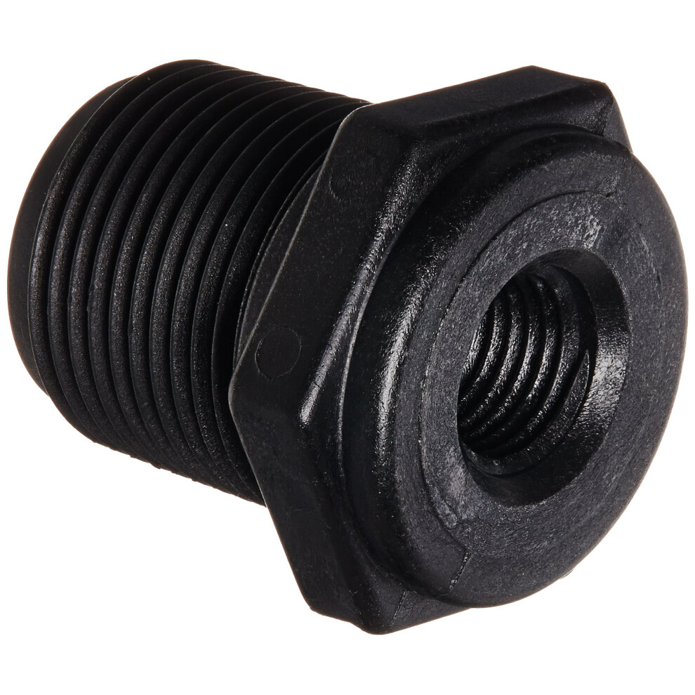 Banjo Rb075-025 Polypropylene Pipe Fitting Reducing Bushing Schedule 80 3/4 Npt Male X 1/4"""""""" Npt Female 791206010787