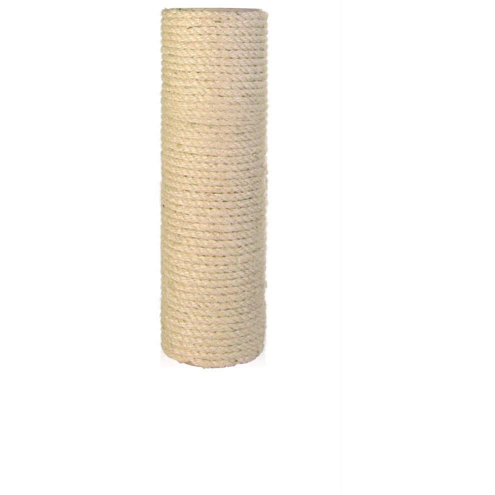 TRIXIE Replacement Sisal Post for Scratching Posts  Cat Trees and Cat Towers  3.5 in x 15.7 in (9 x 40 cm)