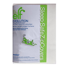 Eco Living Friendly Evolon Pillow Protector | Sleep Safe Zipper Cover | Zippered Standard Pillow Encasement
