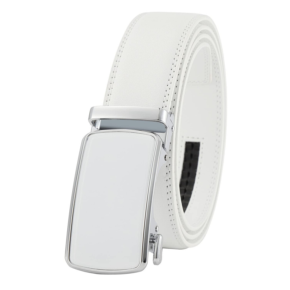 Lingli Herreng Rtel, Ratscheng Rtel Mit Automatischer Schnalle, Braun/Schwarz, Passend Zuschneiden, 35 Mm Breit, 2008, Wei , 140-image