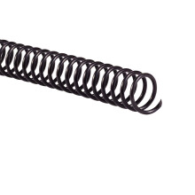 GBC Binding Spines/Spirals/Coils, 14mm, 110 Bladen Capaciteit, 4:1 Pitch, Zwart, 100 Pack (9665060)