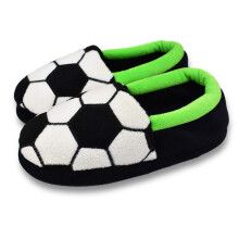 Tirzrro Chinelos de Inverno para Meninos com Memória Tamanho 3-4 US Preto