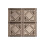 FASDE Traditional Style/Pattern 4 Decorative Vinyl Glue Up Ceiling Panel in Brushed Nickel (12X12 Inch Sample) 1