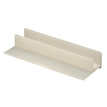 Prime-Line M 6221 5/8 inch kanalen kunststof constructie schuifdeur ondergeleider enkele verpakking wit