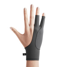 Papierachtige tekenhandschoen voor iPad - Artist Glove voor tekenen op tablets (rechter- en linkerhand; 3 maten: S M L)