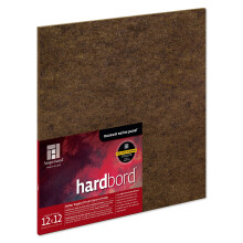 Ampersand Art Supply Hardboard trmlningspanel: Museum Series Hardboard 12"""" x 12"""" 1/8 tum platt profil