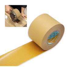 Auto-plaza 3'' Leveys 55 jaard (50 m) pitk Itsekiinnittyv taustateippi Kuvan kehystys Canvas Craft Ruskea Kraft 75 mm