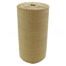 CleverDelights 14"""""" Natur-Sackleinen - Industriequalit   t - 50 Yard Rolle - Dicht gewebter Jute-Sackleinen-Stoff - 14 Zoll