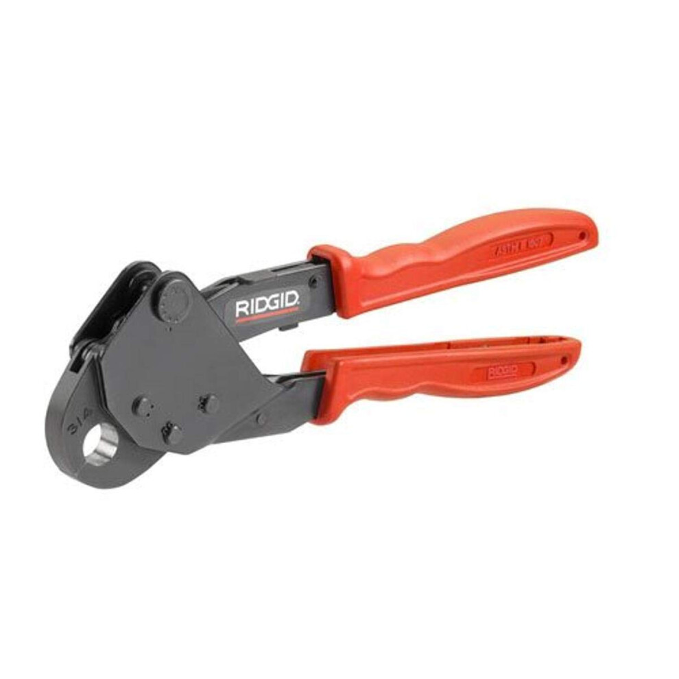 RIDGID 43858 3/4"""" Close Quarters ASTM F 1807 Manual PEX Crimp Tool  PEX Tubing Crimper for ASTM F1807 Fittings