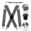Fasker ??d????? ?????te? X-Back 2"""" ???e?a ????????e?? Ste?e? ?s?a ?????te? ?e ???p ?a???? ??p?? ??a ??d?e? G??a??e?e? G??? 3
