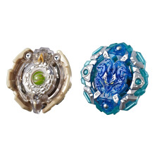BEYBLADE Burst Turbo Slingshock Dual Pack Engaard E4 and Stone-X Quetziko Q4-2 Right-Spin Battling Tops Age 8+
