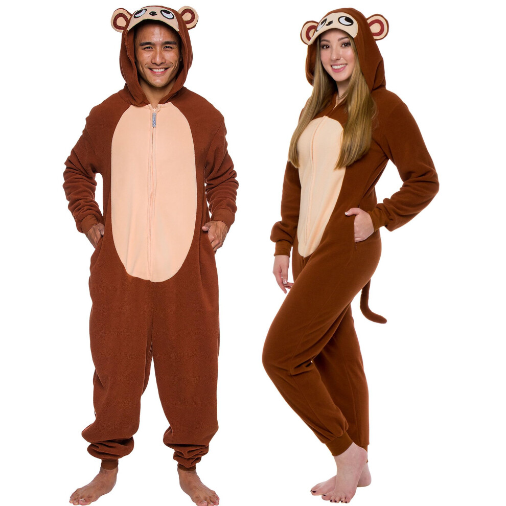 Funziez! Combinaison slim pour adulte     Costume d'Halloween animal     Combinaison cosplay une pi   ce en peluche fruit   e pour femme et homme
