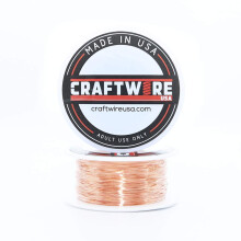 Craftwire USA tmr, csupasz rzhuzal, kerek, fnyes, halott lgy, 150 lb 30 mteres (vlasszon 25100 Ft 1030 Ga.)