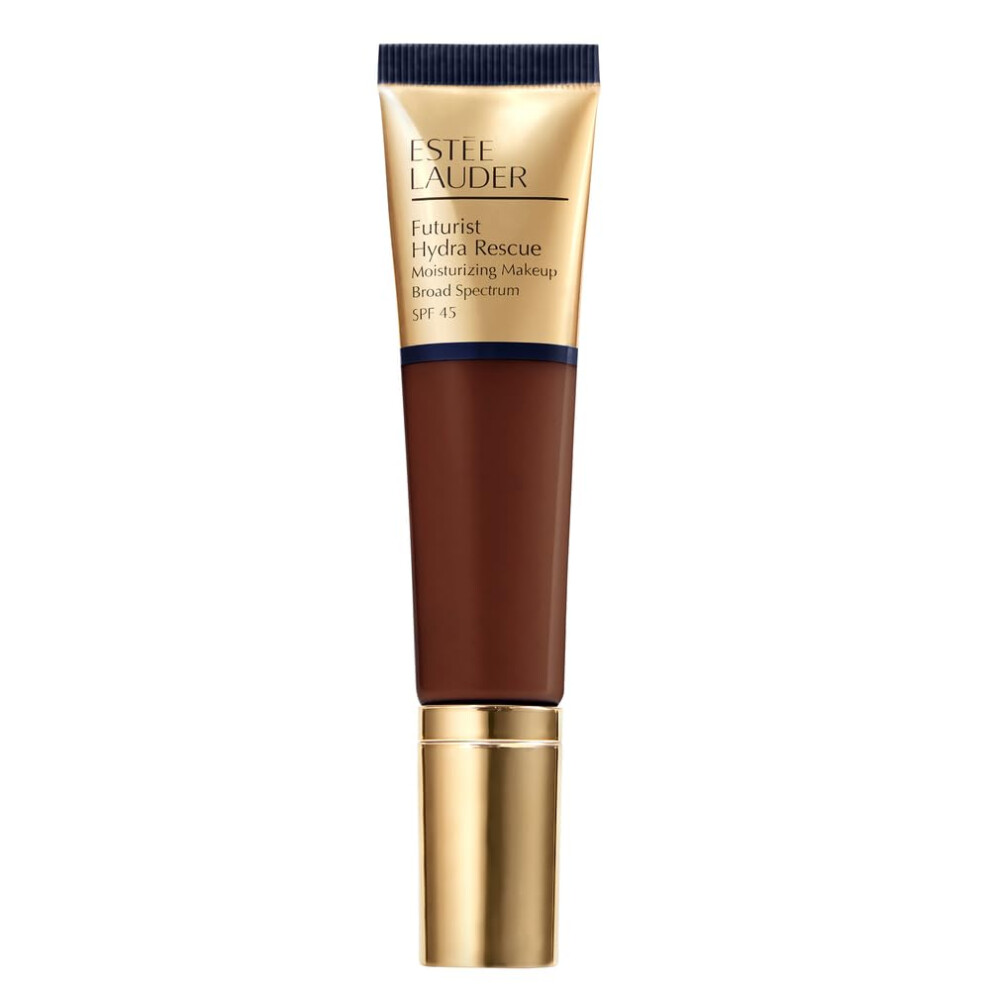 Fond de teint hydratant Futurist Hydra Rescue SPF 45 d'Est   Lauder pour un   clat de 12 heures 35 ml 8C2 Intense Java