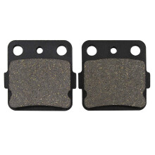 Motorcycle Rear Brake Pads Compatible for Yamaha YFZ350 Banshee YFZ 350 1987-2009 / YFM350X Warrior 350 1987-2004