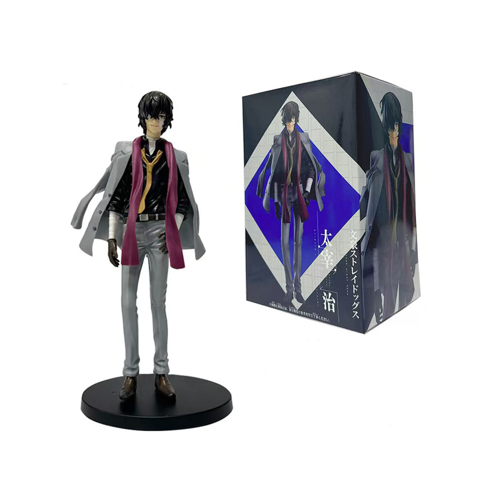 (Dazai Osamu A BOX) 24cm Japanese Anime Dazai Osamu Figurine Bungo Stray Dogs Action Figures PVC Model Collection Peripheral Toys Birthday Gifts-image-OPC-PGG8F8N-NEW