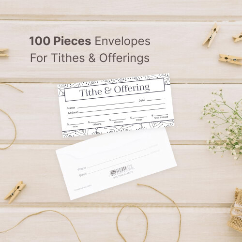 Φάκελοι Προσφορών για Εκκλησία από Swanson Christian Products 100τμχ 1