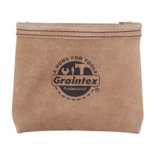 Graintex SS2190 neglepose med klip beige farve ruskind l?der til konstrukt?rer elektrikere blikkenslager handyman